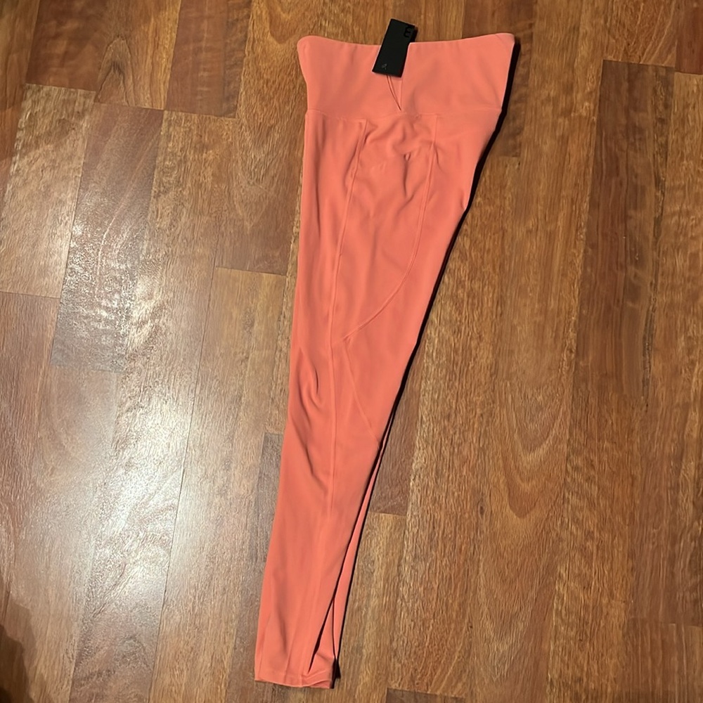 New peach color Mono b full length leggings - Picture 13 of 16